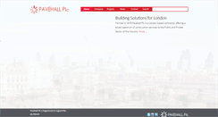 Desktop Screenshot of pavehall.co.uk